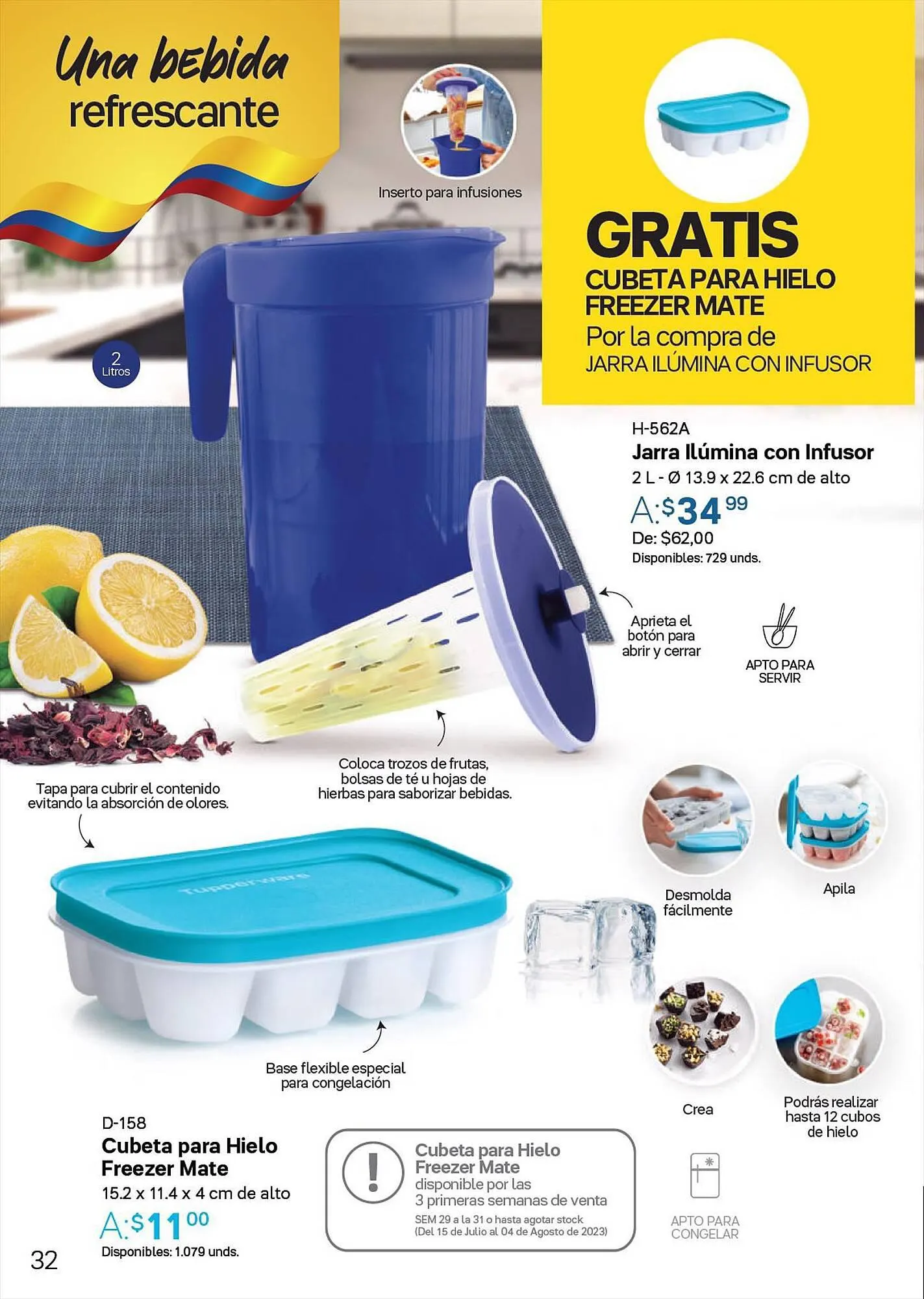 Catalogo de Catálogo Tupperware 10 de julio al 31 de julio 2023 - Pag 32