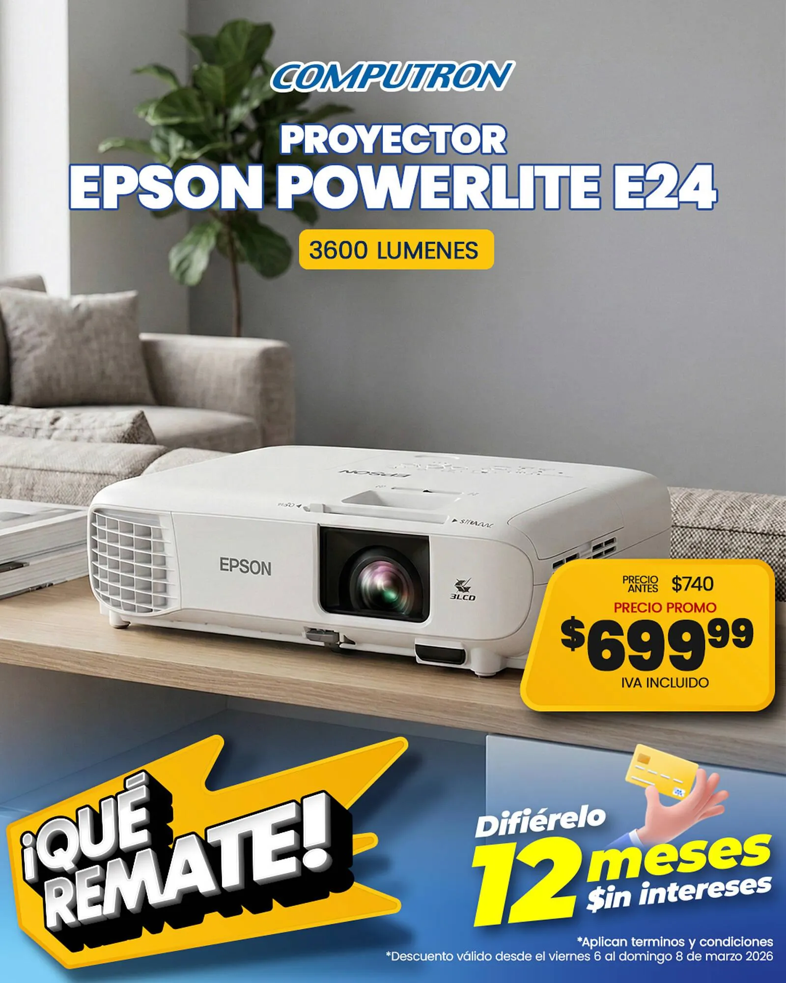 Catalogo de Catálogo Computron 6 de marzo al 8 de marzo 2026 - Pag 1