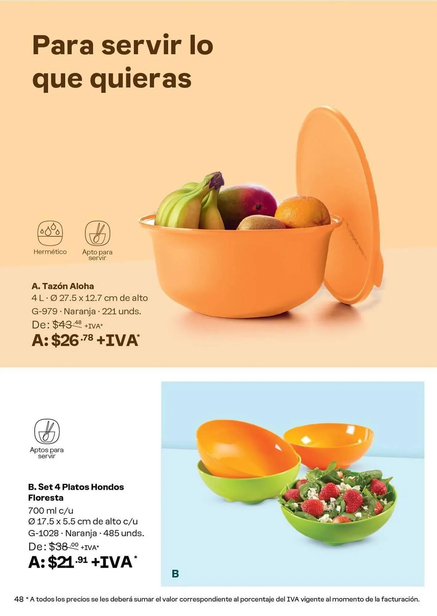 Catalogo de Catálogo Tupperware 27 de marzo al 19 de abril 2024 - Pag 42