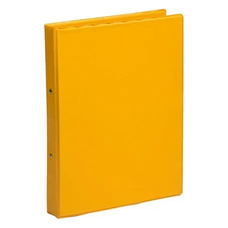 Carpeta Oficio Buena Nota Doble Anillo Amarillo