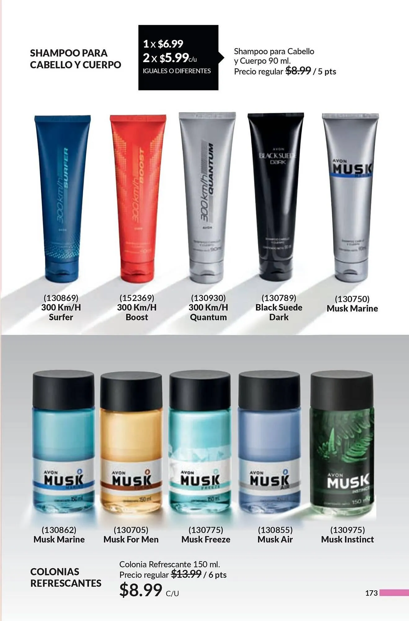 Catalogo de Catálogo AVON 20 de diciembre al 8 de febrero 2025 - Pag 173