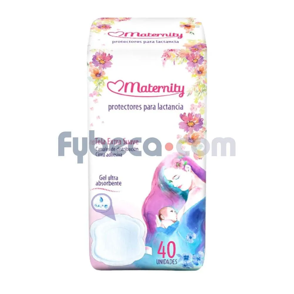 Protectores para lactancia tela 40 unidades