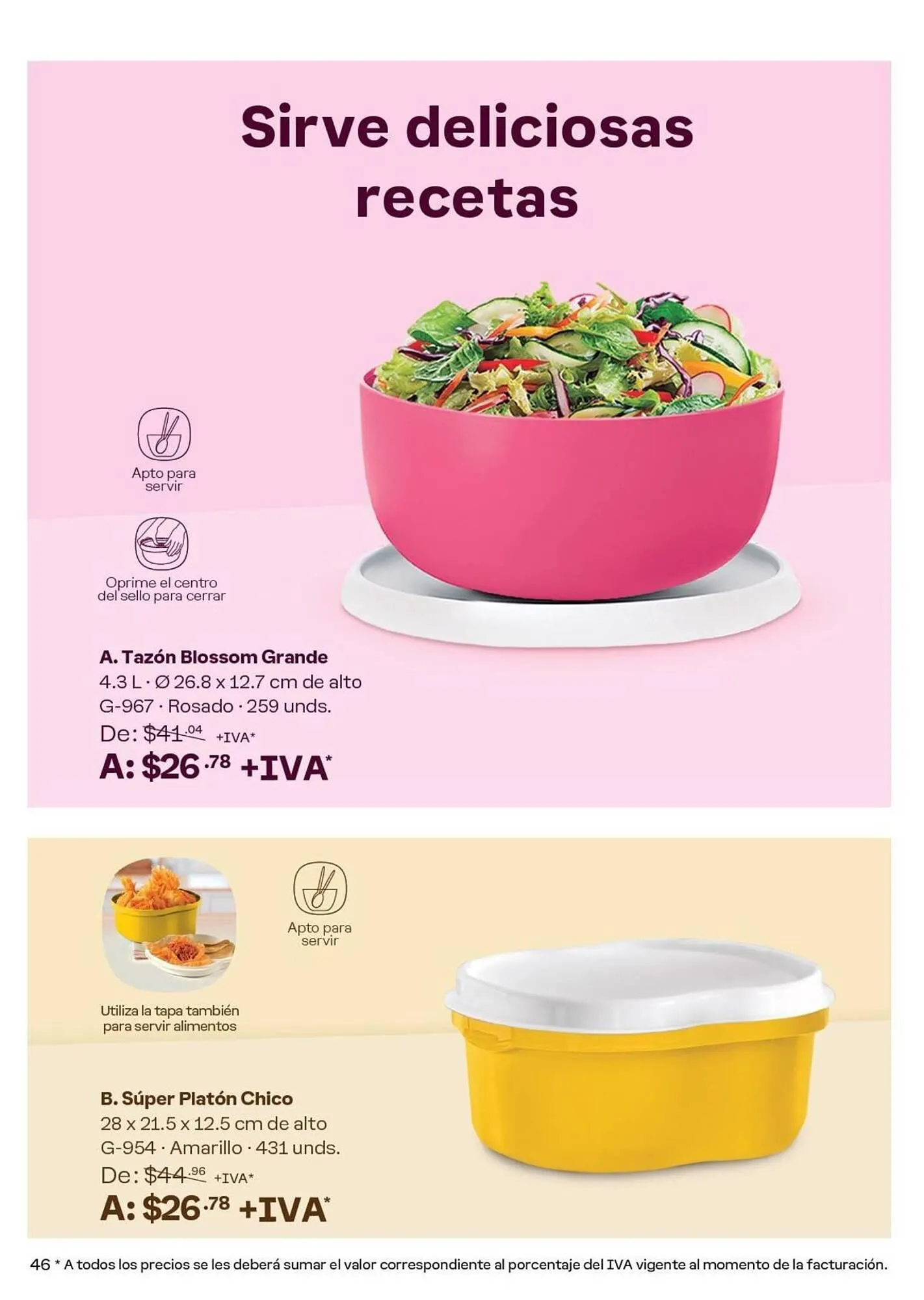 Catalogo de Catálogo Tupperware 27 de marzo al 19 de abril 2024 - Pag 40