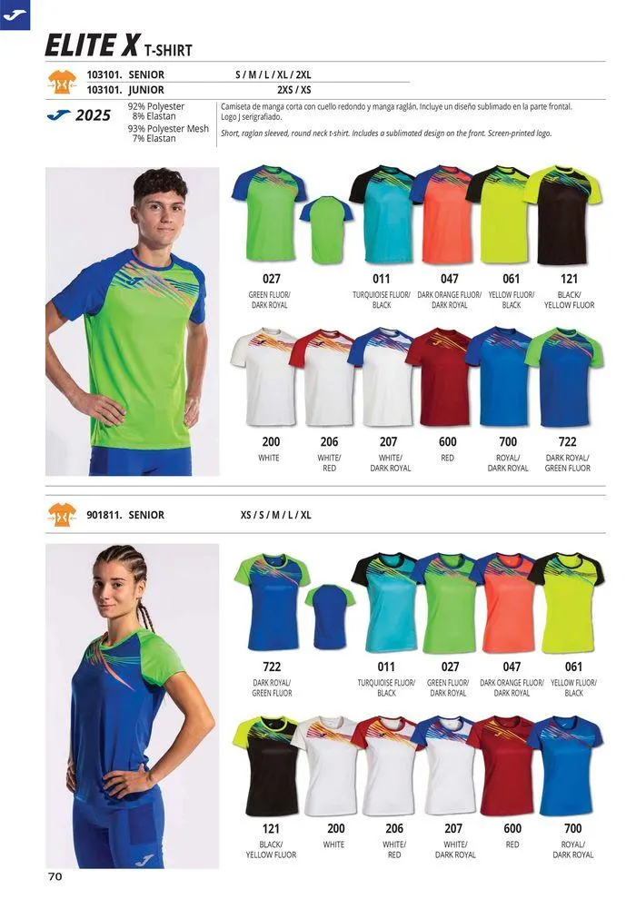 Catalogo de Teamwear Collection 2024  8 de mayo al 31 de diciembre 2024 - Pag 70
