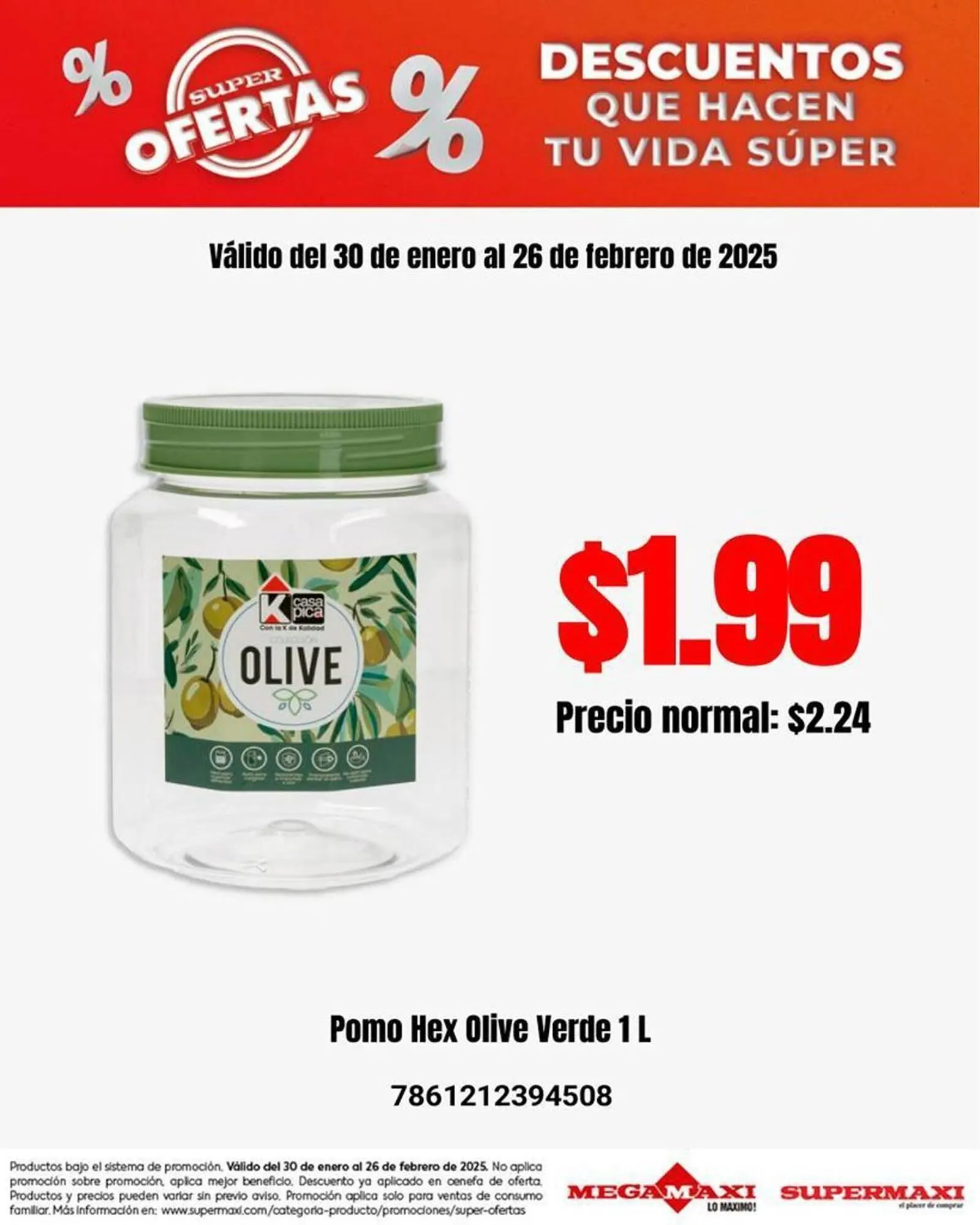 Catalogo de Catálogo Megamaxi 4 de febrero al 26 de febrero 2025 - Pag 1
