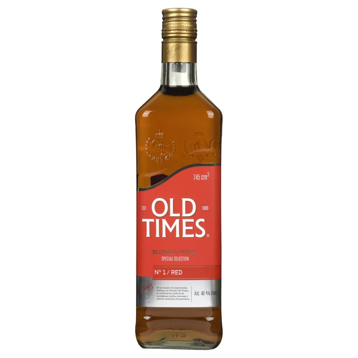 Whisky Old Times Red 745ml