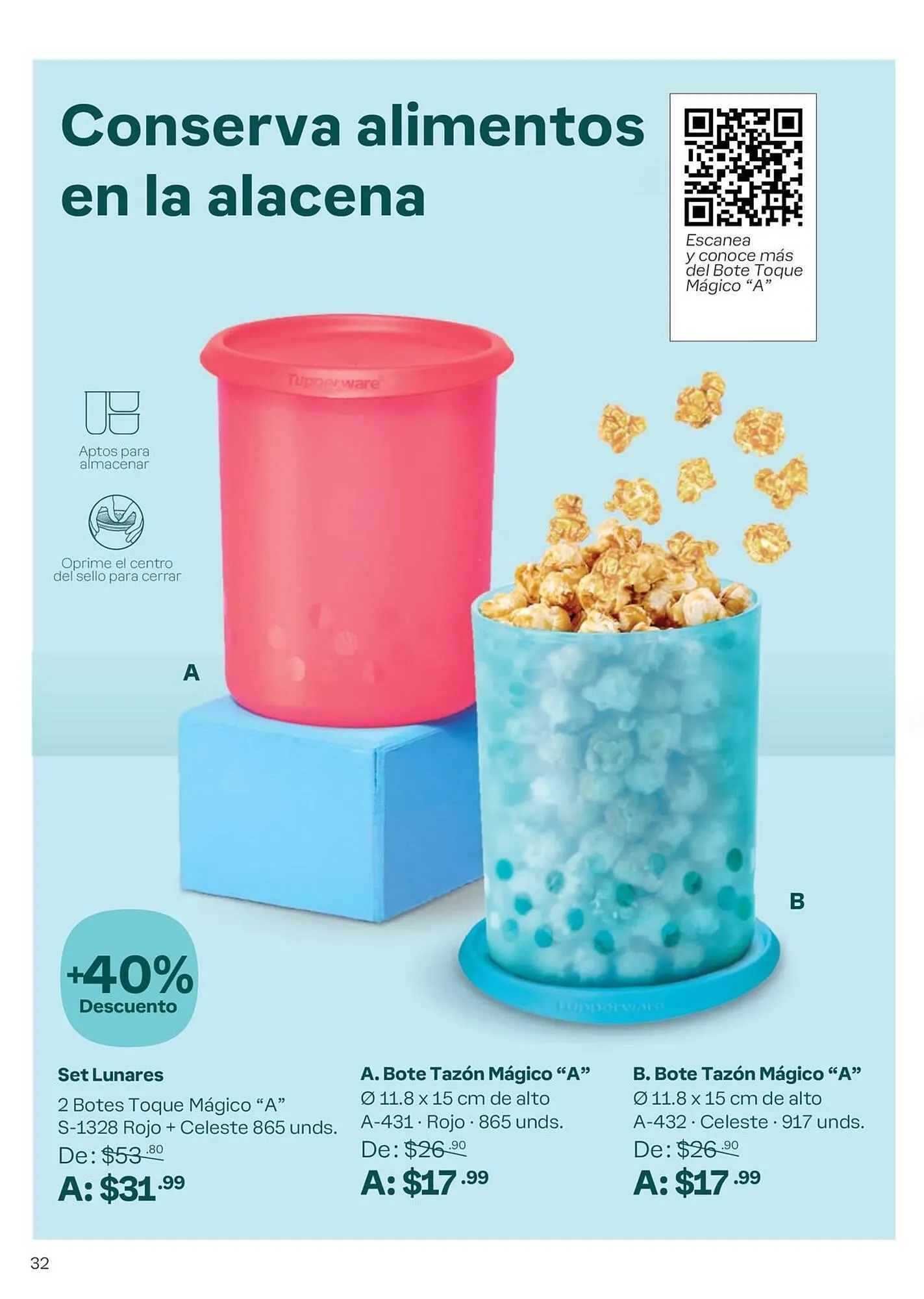 Catalogo de Catálogo Tupperware 30 de enero al 23 de febrero 2024 - Pag 32