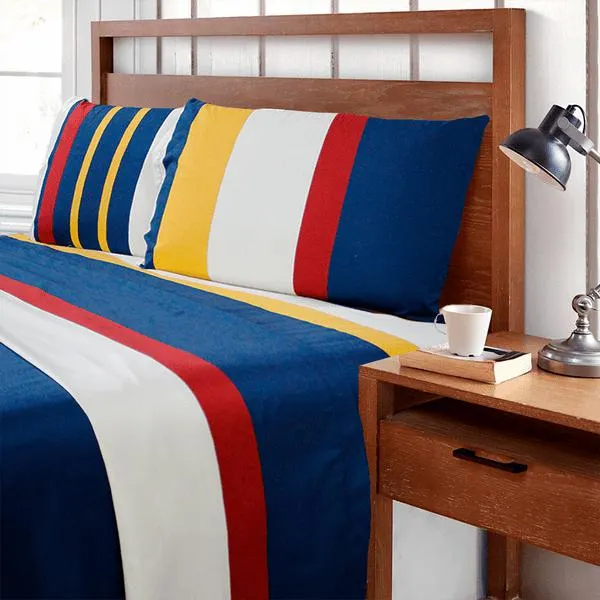 Sabanas Nautica Rayas King - Sabanas Nautica Rayas Twin
