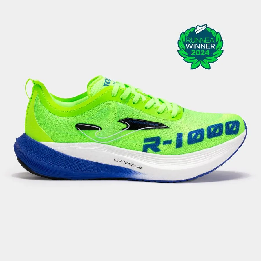 Zapatillas running R-1000 25 unisex amarillo flúor