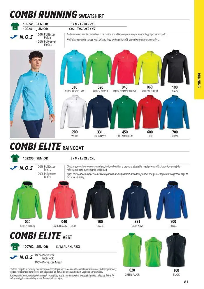 Catalogo de Teamwear Collection 2024  8 de mayo al 31 de diciembre 2024 - Pag 81