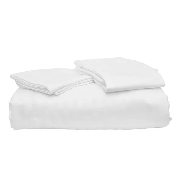 Sábana Embosada Blanca Twin