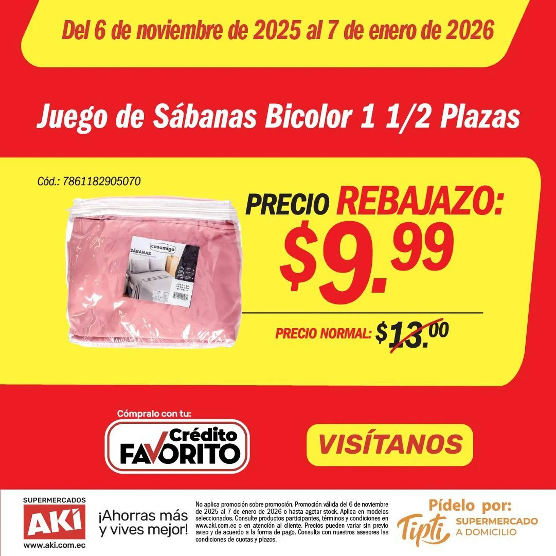 Catalogo de Catálogo Akí 6 de noviembre al 7 de enero 2026 - Pag 4
