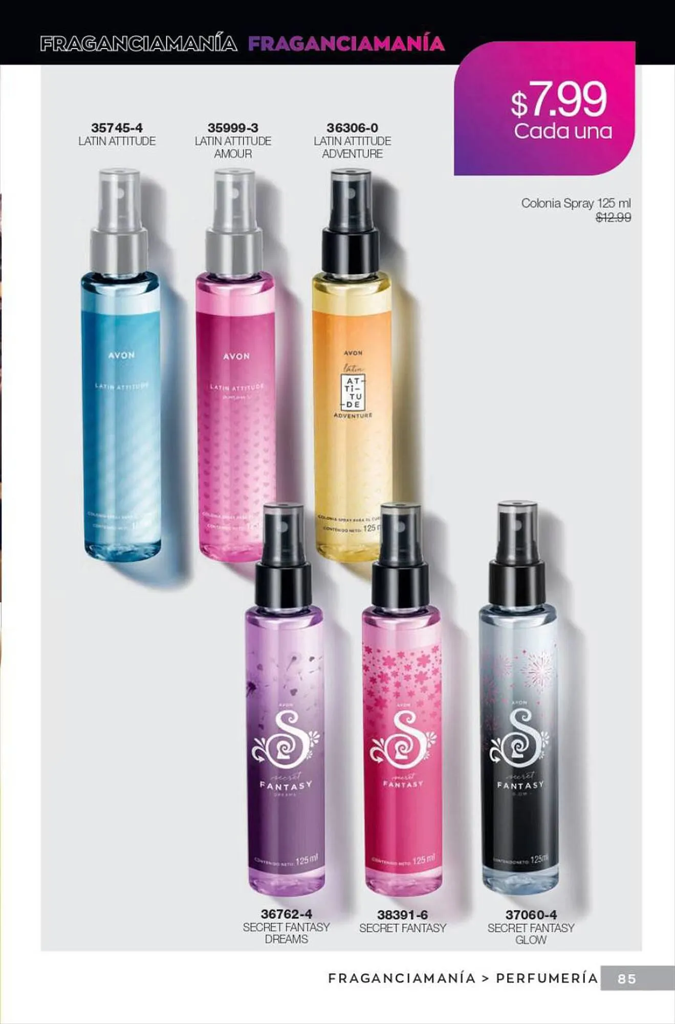 Catalogo de Catálogo AVON 31 de agosto al 30 de septiembre 2023 - Pag 85