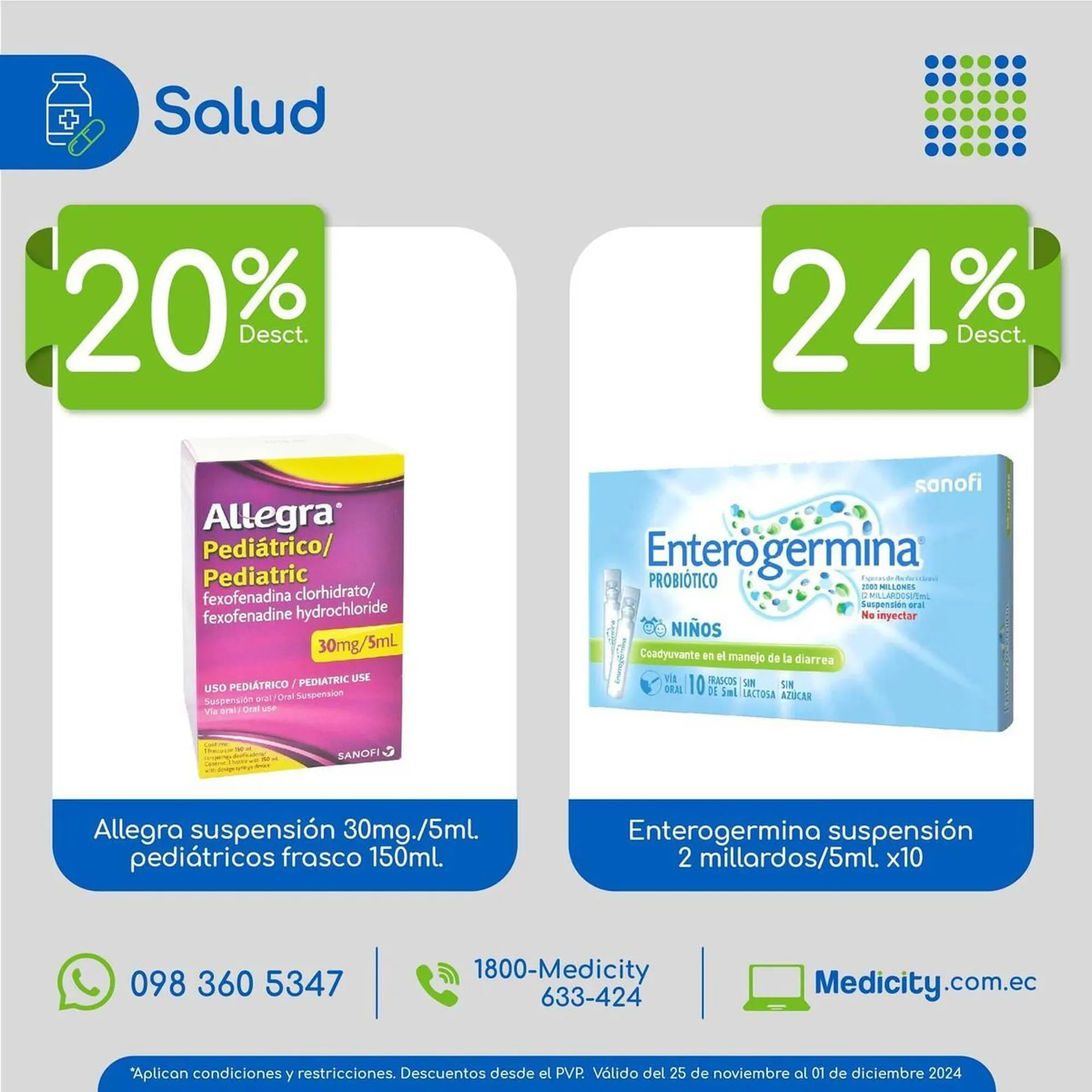 Catalogo de Catálogo Farmacias Medicity 27 de noviembre al 1 de diciembre 2024 - Pag 4