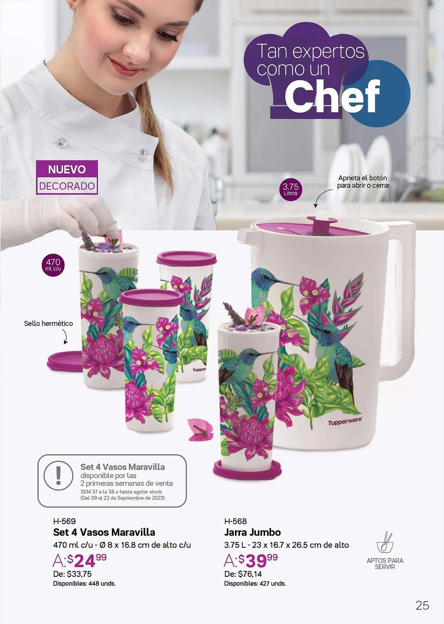 Catalogo de Catálogo Tupperware 5 de septiembre al 10 de septiembre 2023 - Pag 25