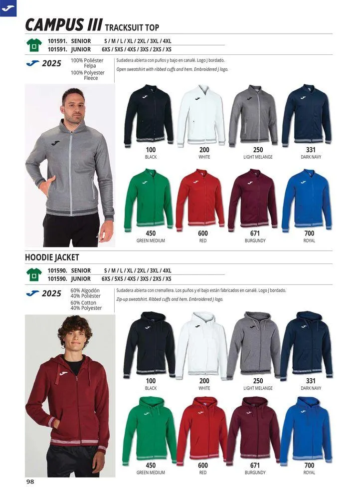 Catalogo de Teamwear Collection 2024  8 de mayo al 31 de diciembre 2024 - Pag 98