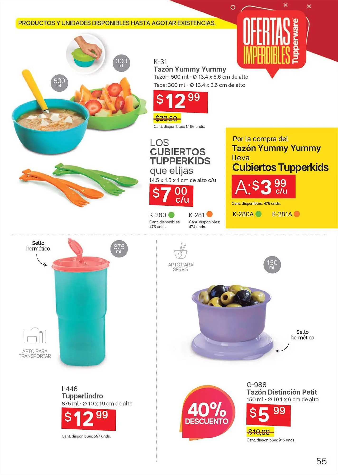 Catalogo de Catálogo Tupperware 5 de septiembre al 10 de septiembre 2023 - Pag 55