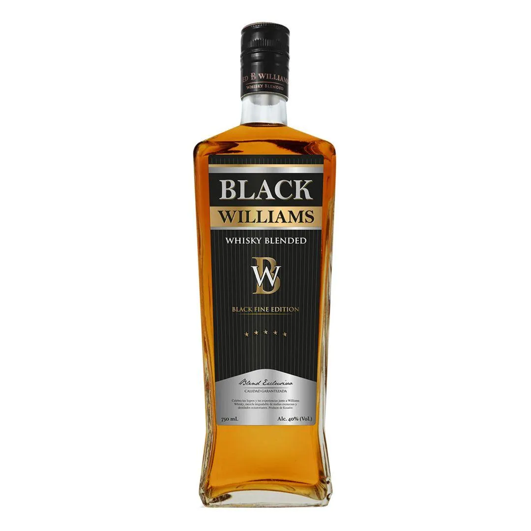 Whisky Black Williams Blended 750ml