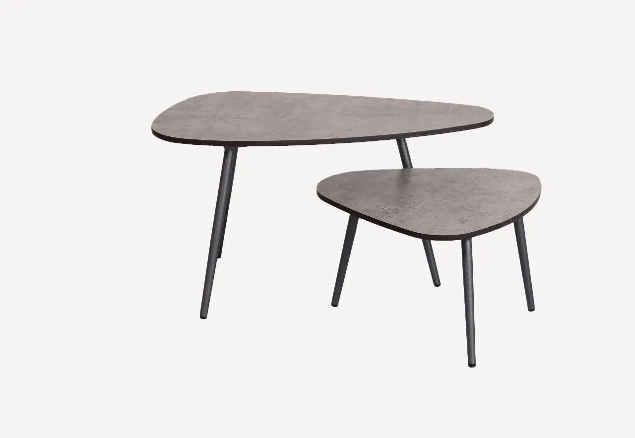 Mesas Auxiliar Exterior Oporto Set x 2