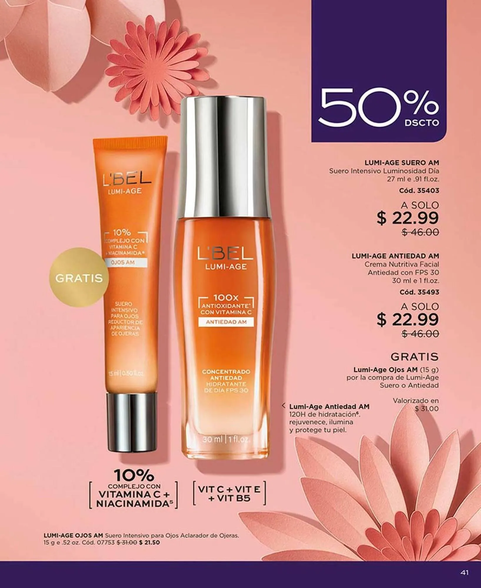 Catalogo de Catálogo L'bel 14 de abril al 10 de mayo 2026 - Pag 41