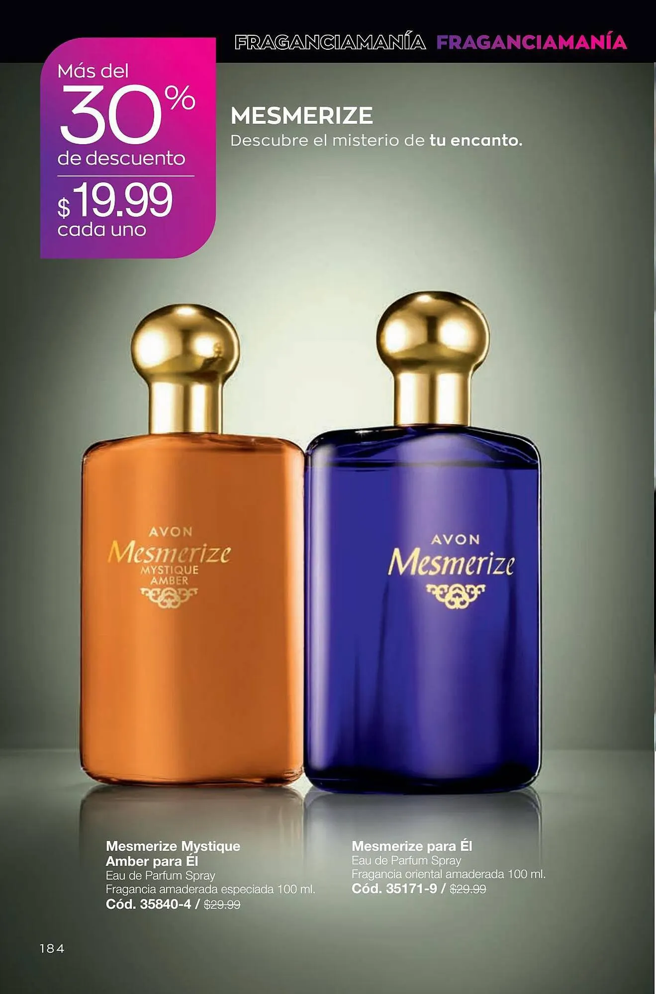 Catalogo de Catálogo AVON 18 de septiembre al 16 de octubre 2023 - Pag 184