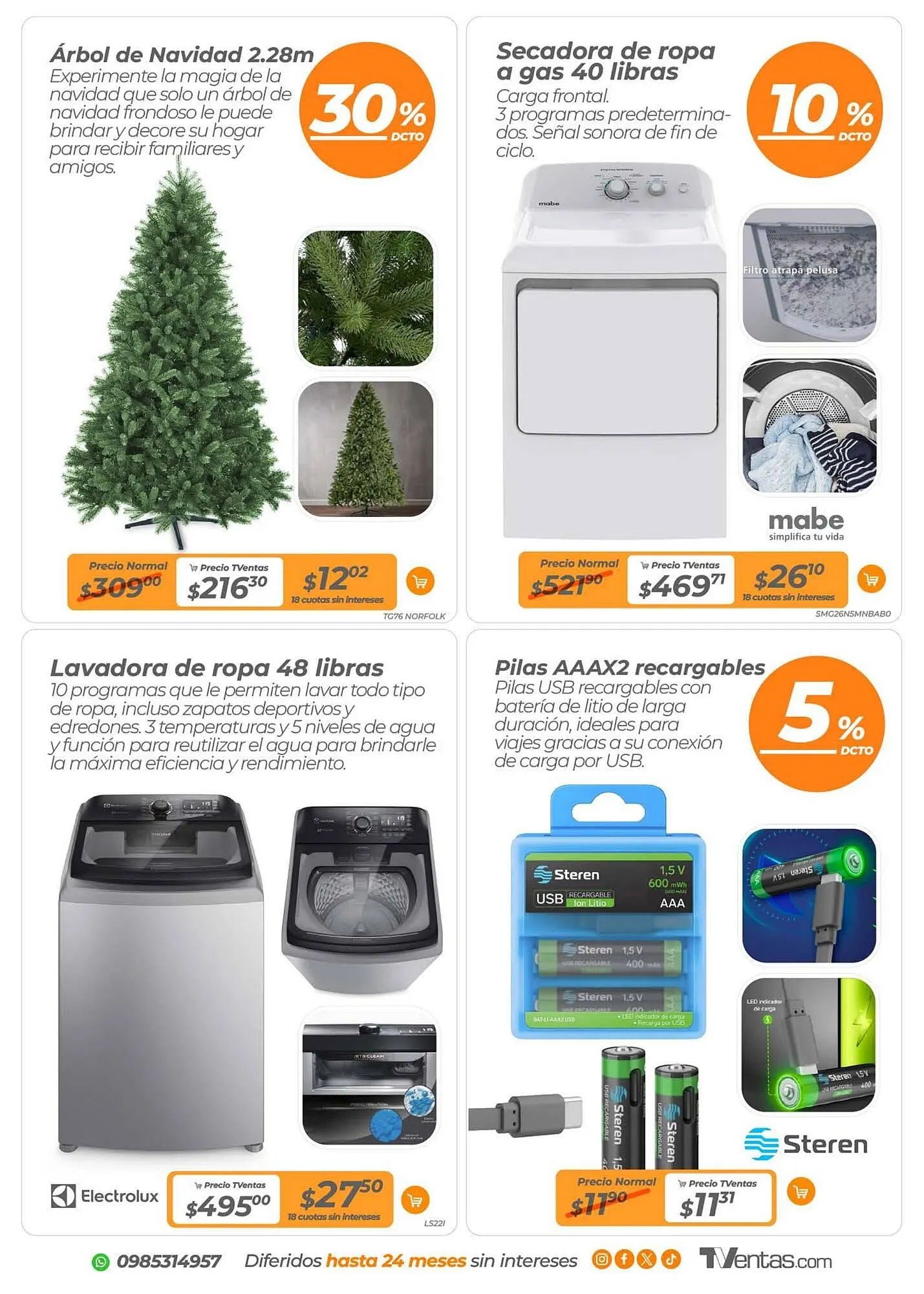 Catalogo de Catálogo TVentas 6 de diciembre al 31 de diciembre 2025 - Pag 22