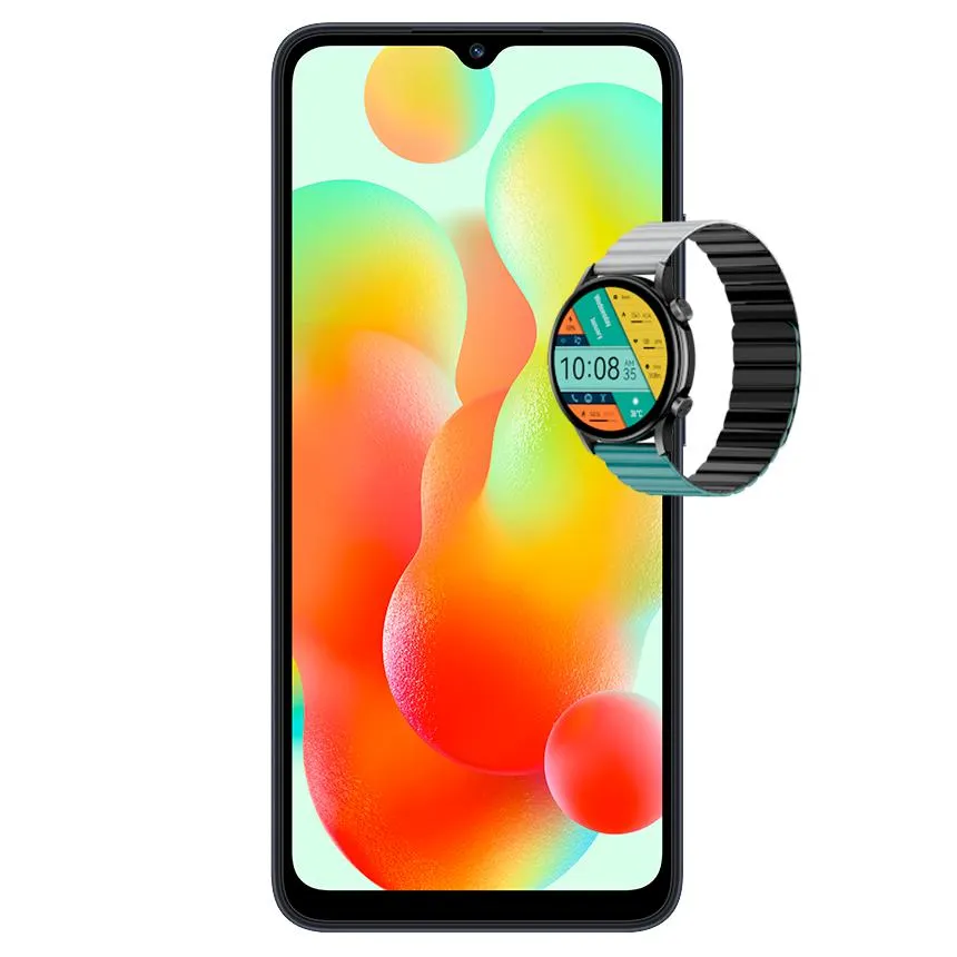 COMBO XIAOMI REDMI 12C (128GB) + KIESLECT WATCH KR PRO LTD