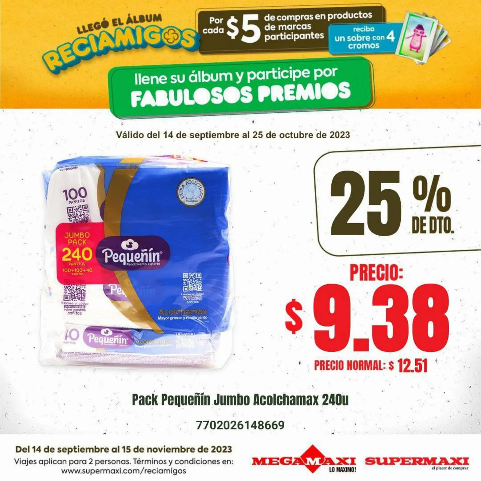 Catalogo de Catálogo Supermaxi 26 de septiembre al 25 de octubre 2023 - Pag 25