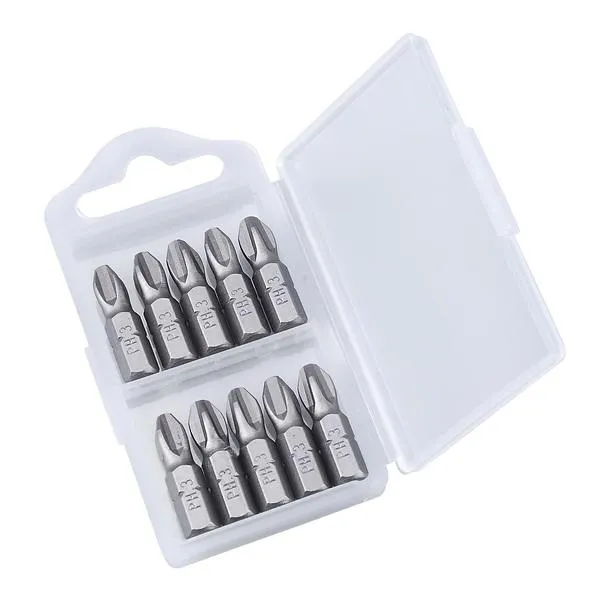 Set de Puntas Philips Tactix Acero S2 - 10 Piezas 