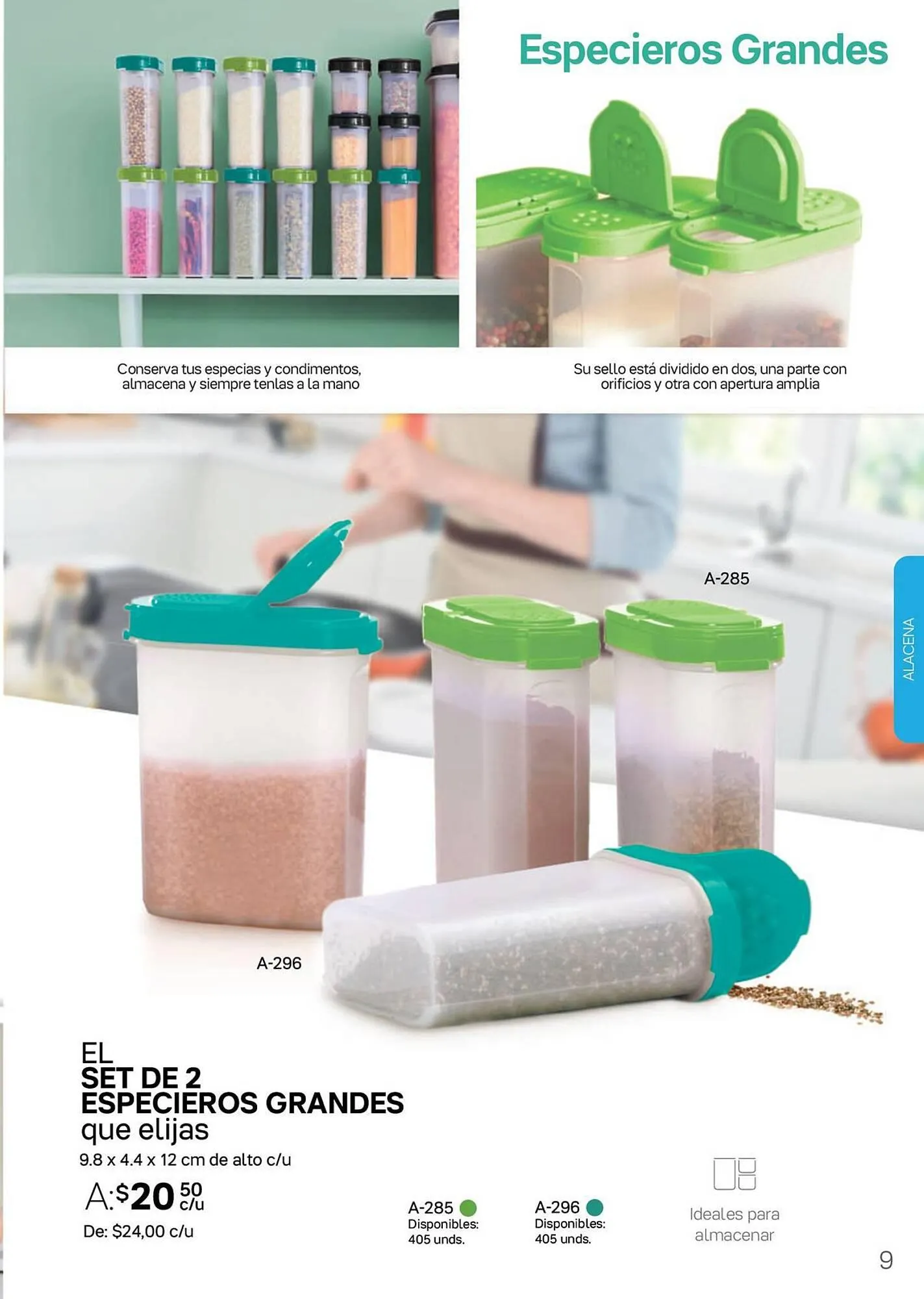Catalogo de Catálogo Tupperware 6 de octubre al 31 de diciembre 2023 - Pag 9