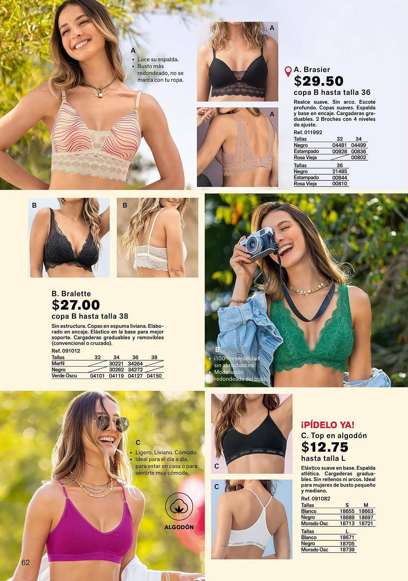 Catalogo de Catálogo Leonisa 24 de agosto al 30 de agosto 2023 - Pag 62