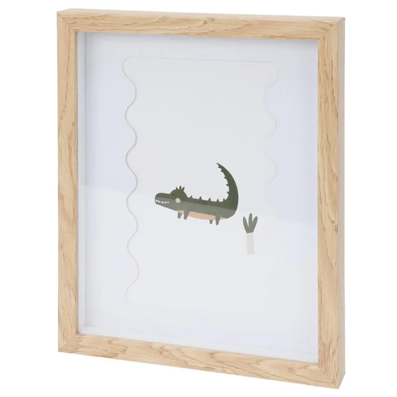 Cuadro Decorativo Jungle Wood 22.5x30cm
