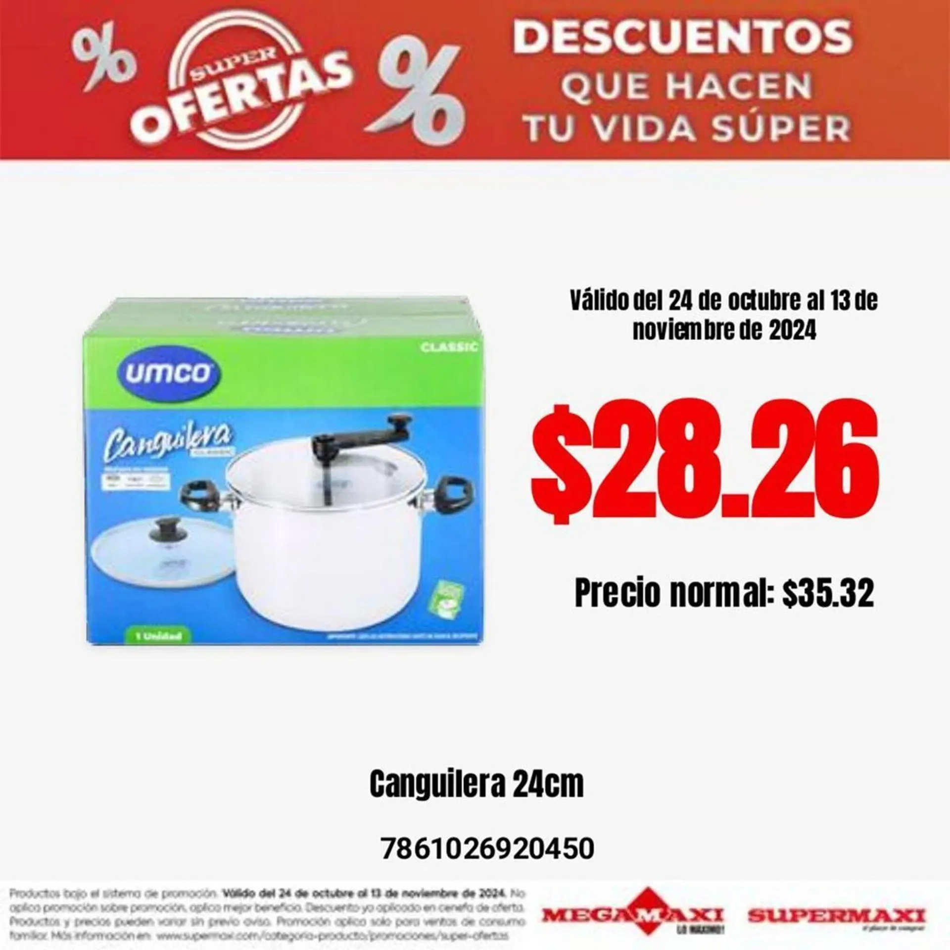 Catalogo de Catálogo Megamaxi 30 de octubre al 13 de noviembre 2024 - Pag 7