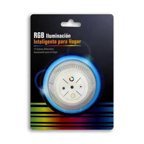 LUZ GUIA REDONDA QUE CAMBIA DE COLOR