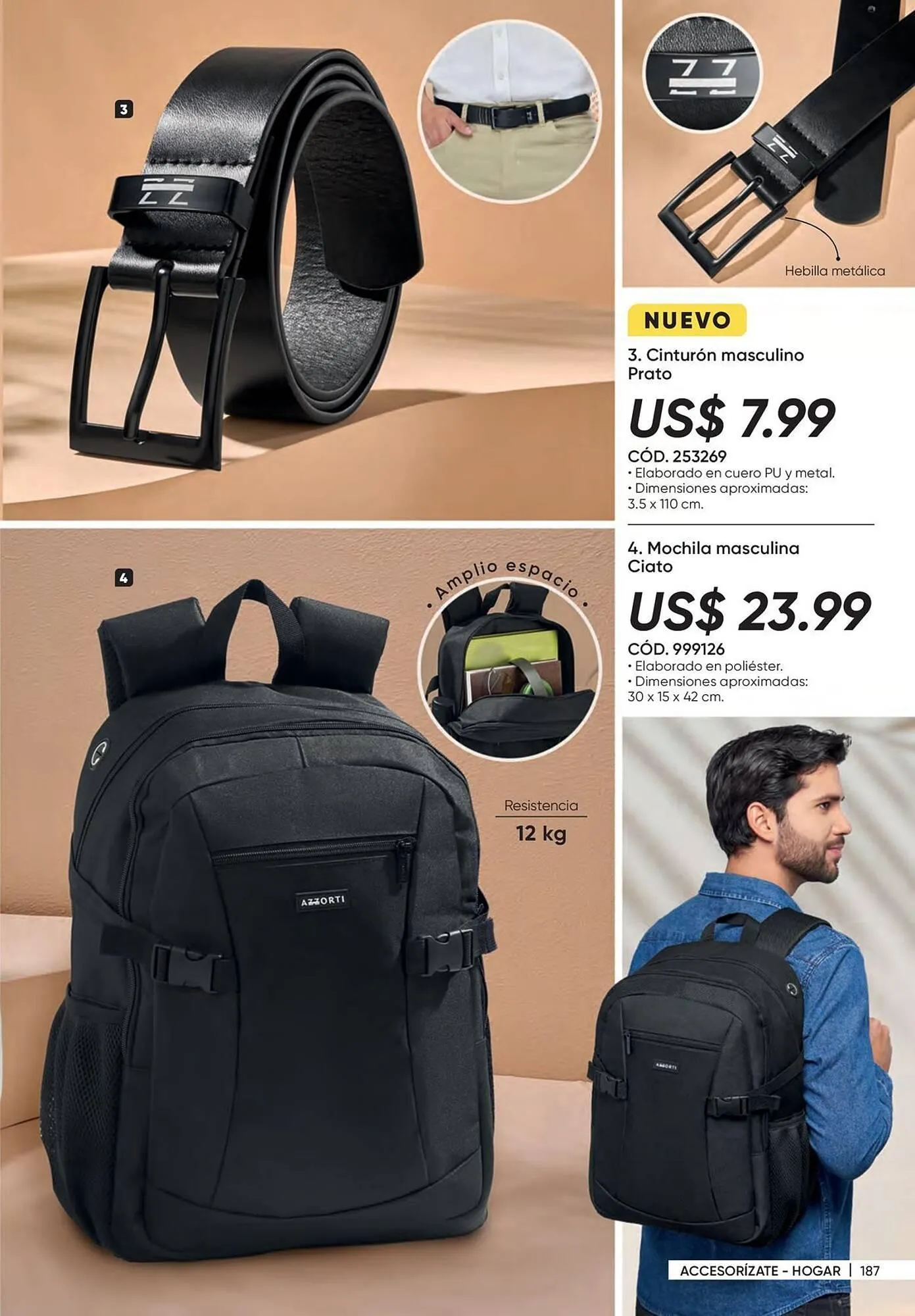 Catalogo de Catálogo Azzorti 1 de enero al 31 de enero 2025 - Pag 191