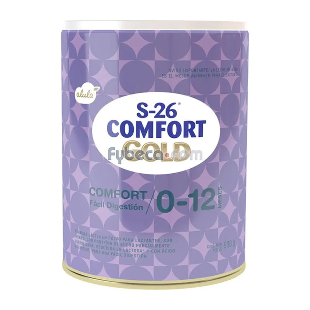 Leche S26 Confort Alula Gold 900 G Tarro