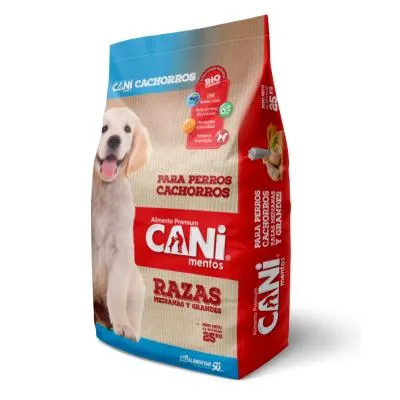 CANIMENTOS PERRO CACHORRO RAZA MEDIANA Y GRANDE