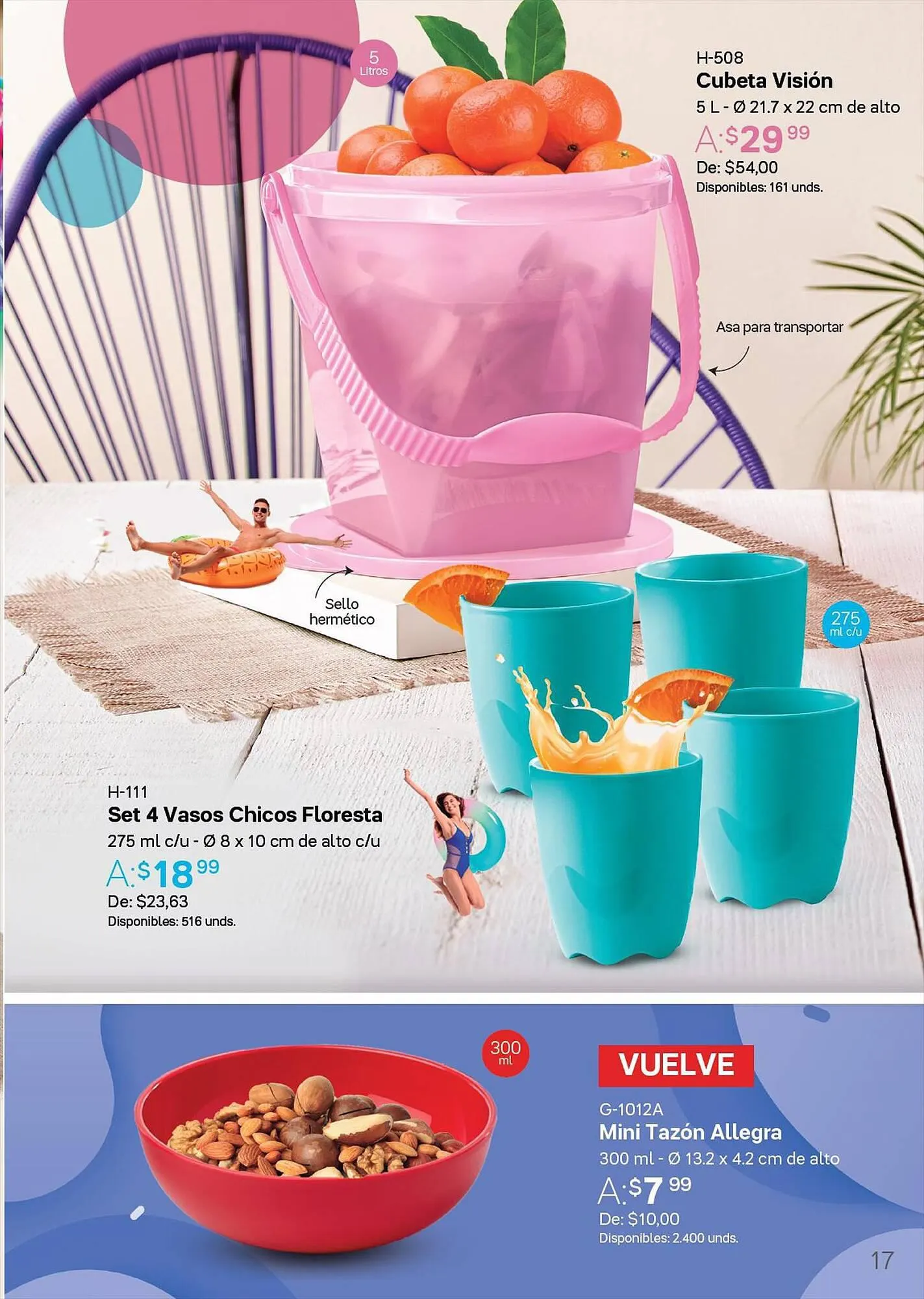 Catalogo de Catálogo Tupperware 7 de agosto al 25 de agosto 2023 - Pag 17