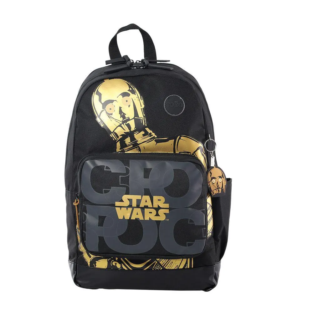 Mochila para niño Star Wars C3po - Negro