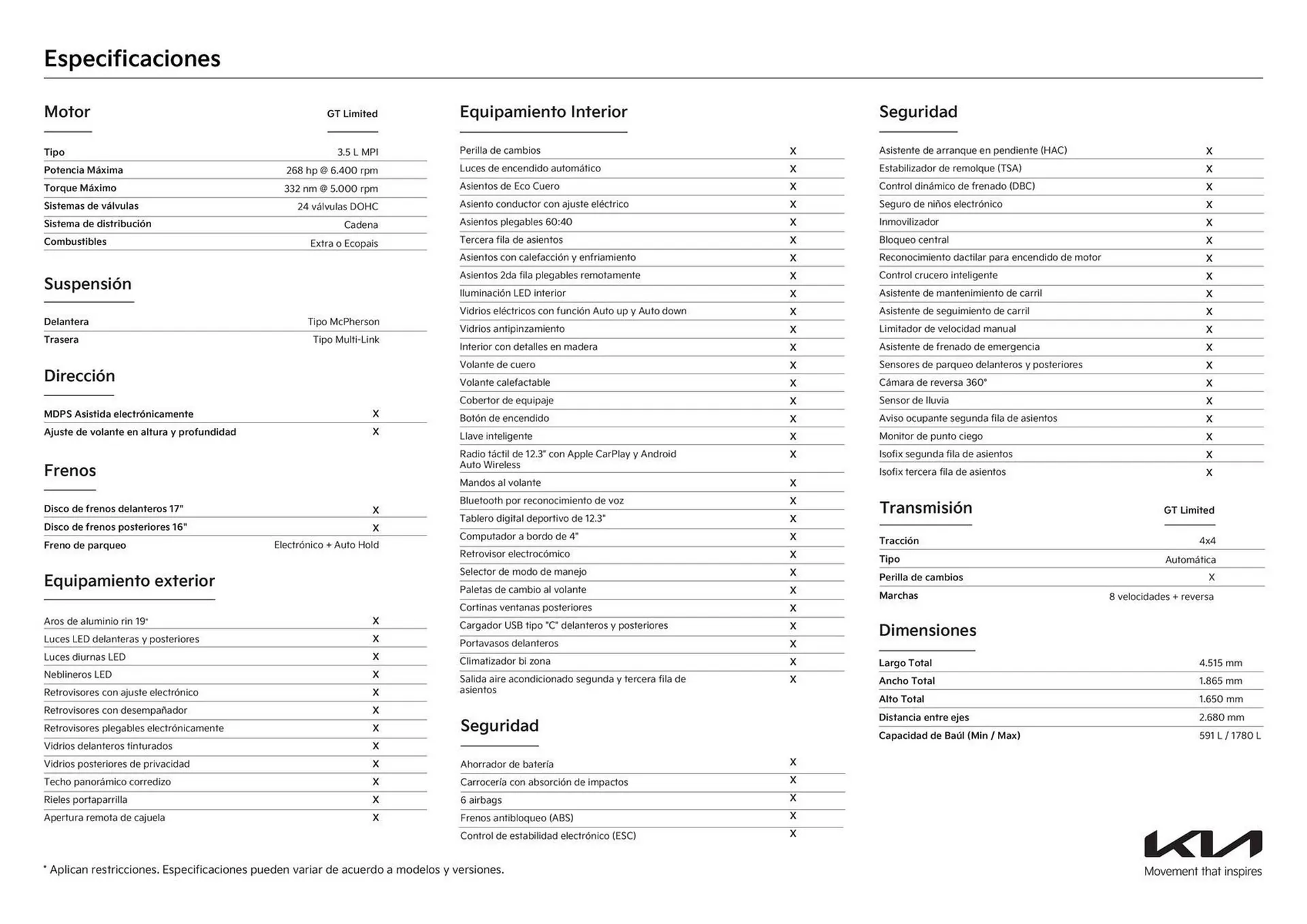 Catalogo de Catálogo Kia 15 de septiembre al 15 de septiembre 2026 - Pag 2