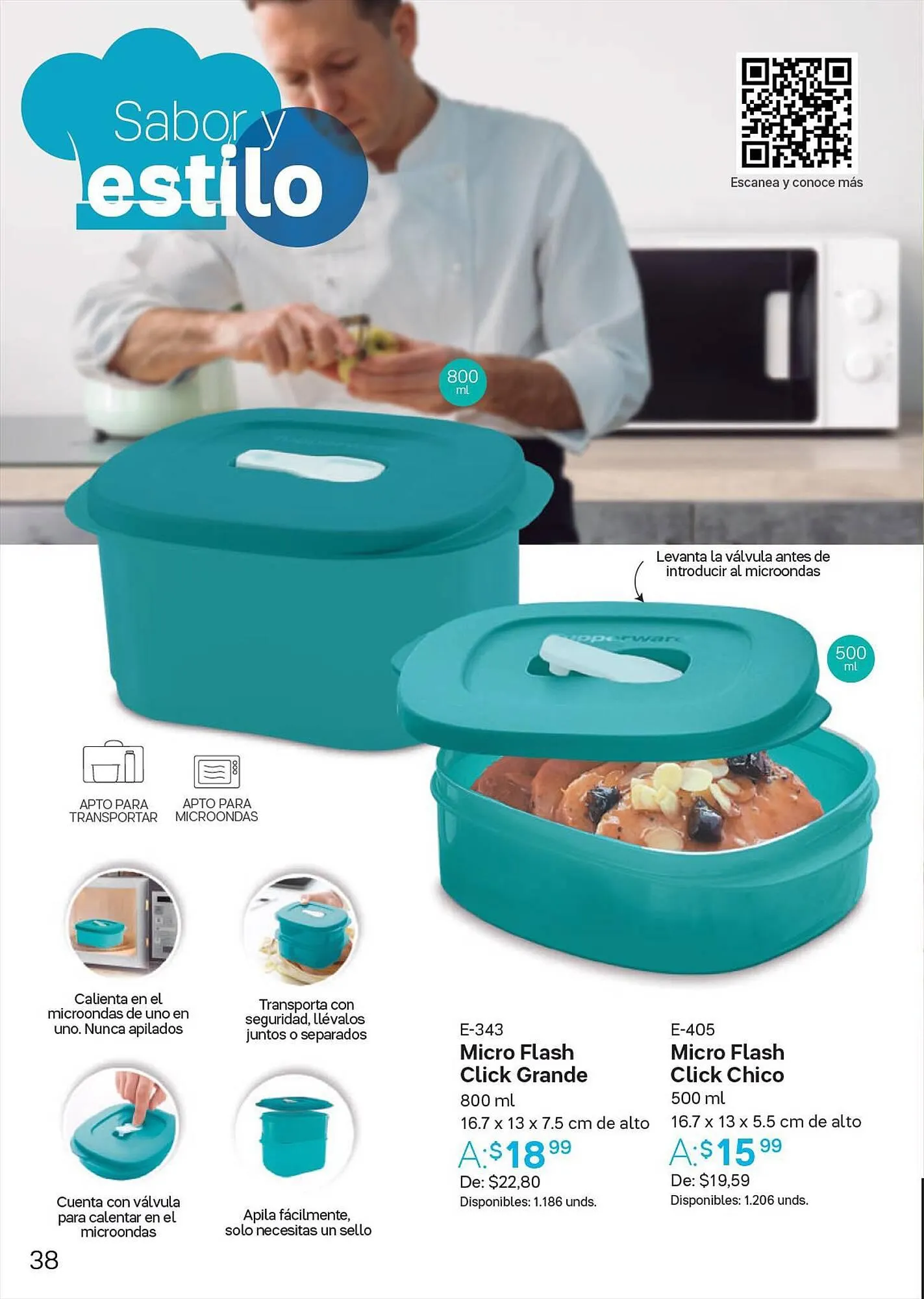 Catalogo de Catálogo Tupperware 5 de septiembre al 10 de septiembre 2023 - Pag 38