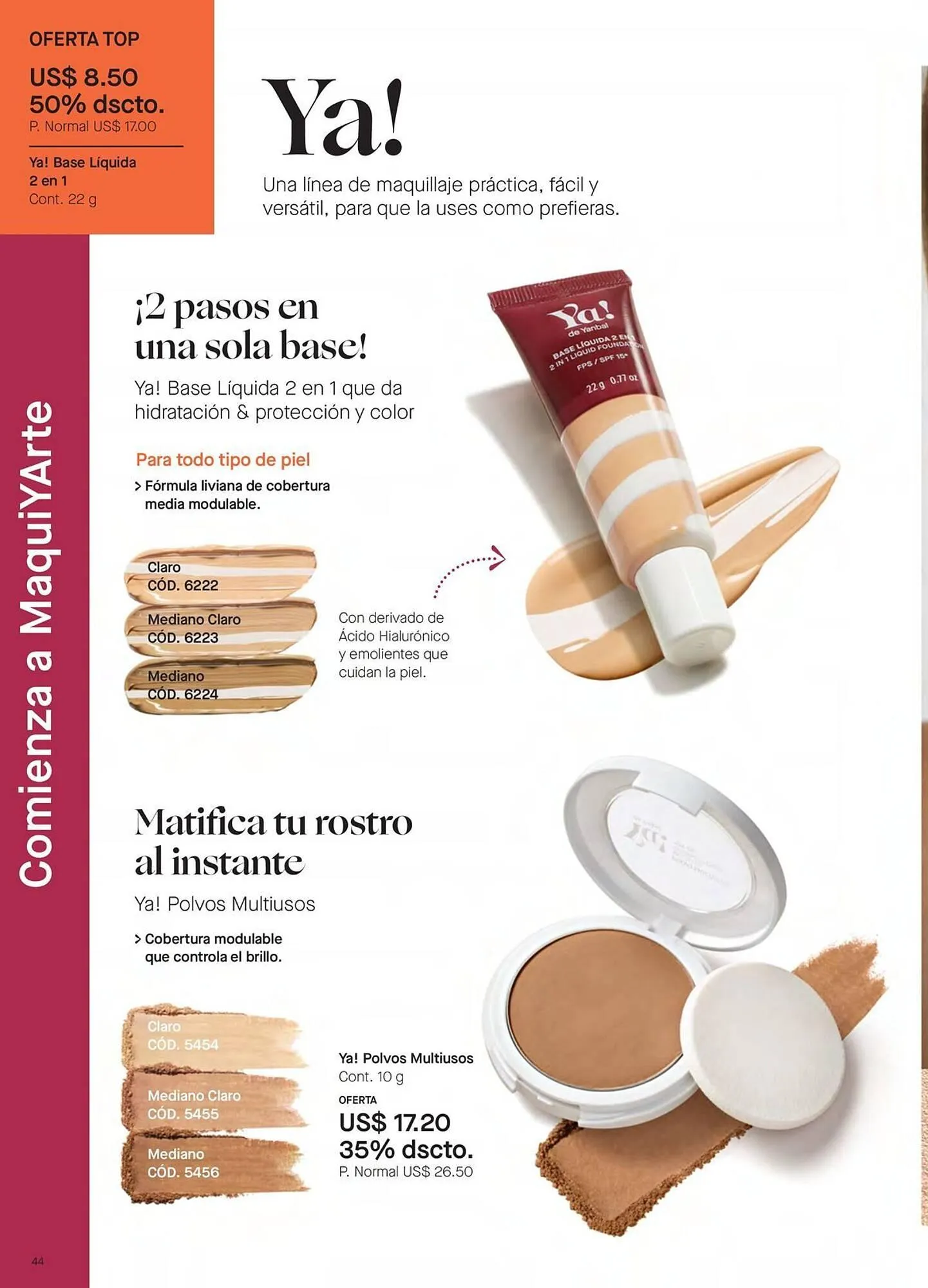 Catalogo de Catálogo Yanbal 3 de marzo al 31 de marzo 2025 - Pag 46