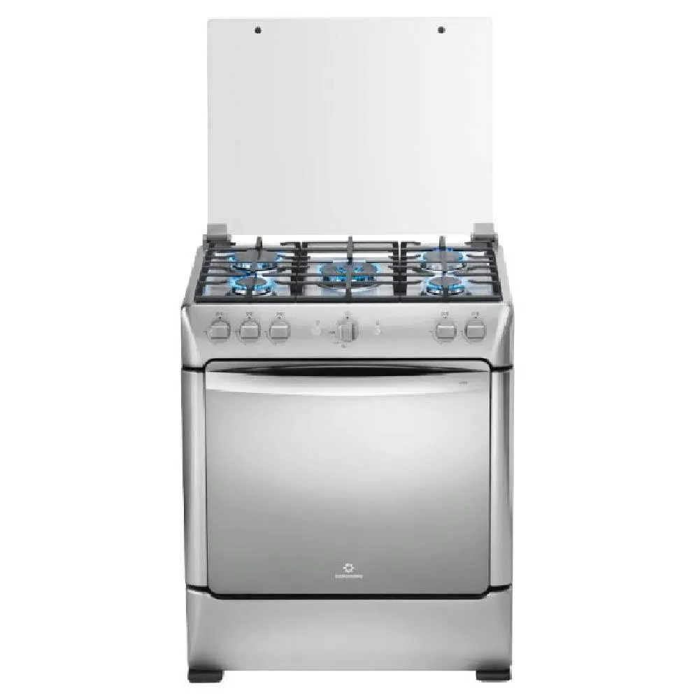 30000836 COCINA INDURAMA TURÍN ZAFIRO/30"/5 Q/GRILL A GAS/PLANCHA ASADORA/QUEMADOR TRIPLE CORONA