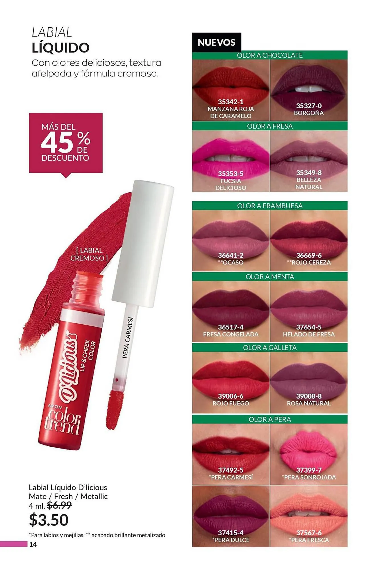 Catalogo de Catálogo AVON 22 de noviembre al 23 de diciembre 2023 - Pag 14