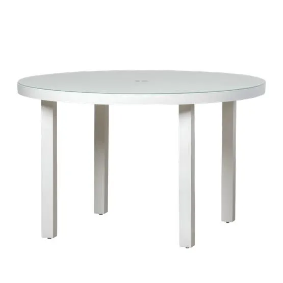 Mesa de Comedor Redonda Cooper | Blanco - Cooper Redonda - Blanco