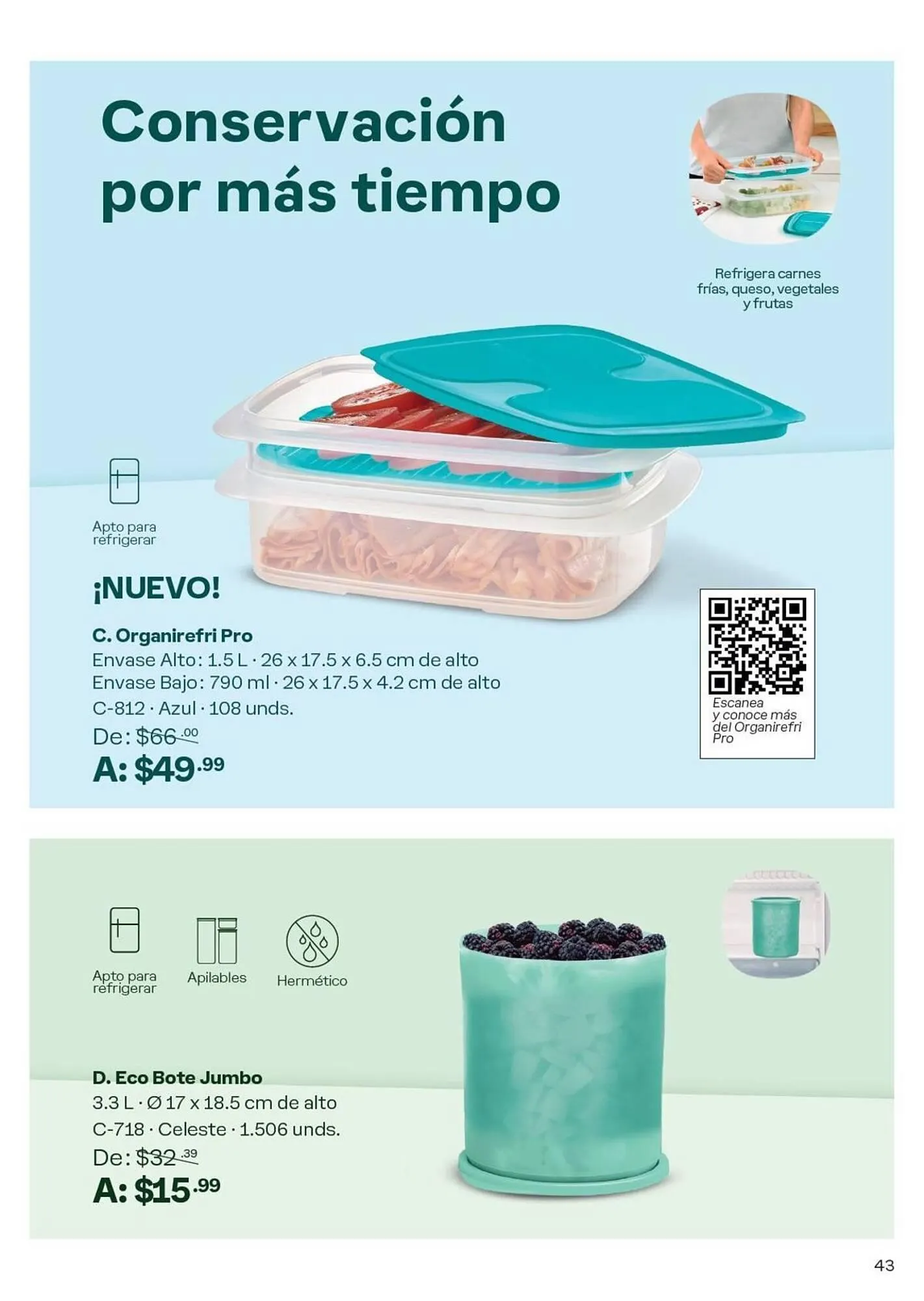 Catalogo de Catálogo Tupperware 24 de febrero al 22 de marzo 2024 - Pag 37
