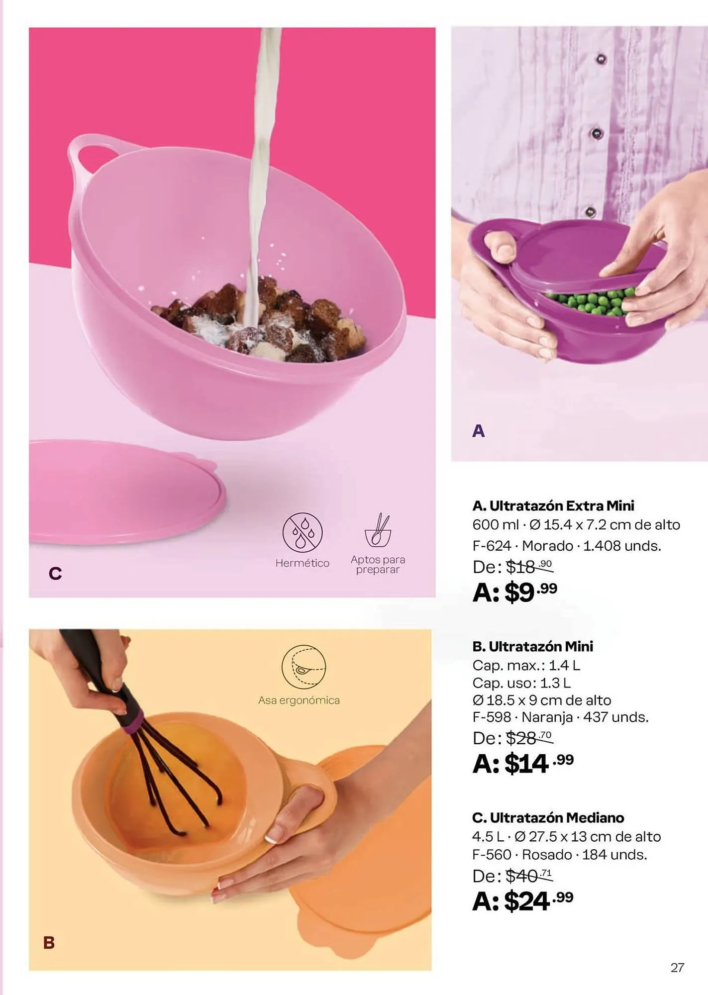 Catalogo de Catálogo Tupperware 30 de enero al 23 de febrero 2024 - Pag 27
