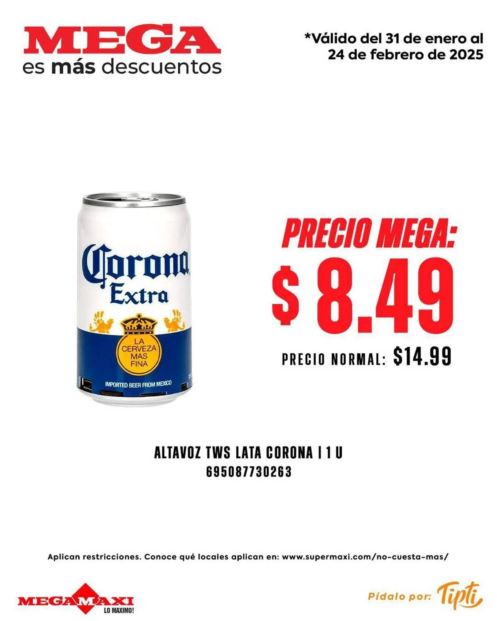 Catalogo de Catálogo Megamaxi 11 de febrero al 24 de febrero 2025 - Pag 1