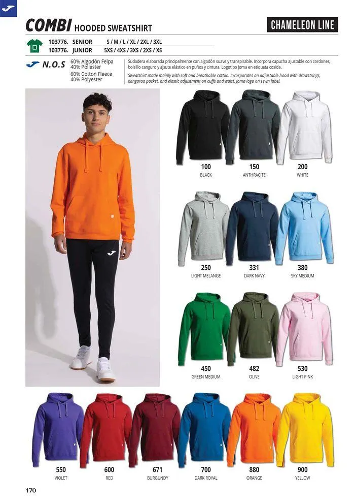 Catalogo de Teamwear Collection 2024  8 de mayo al 31 de diciembre 2024 - Pag 170