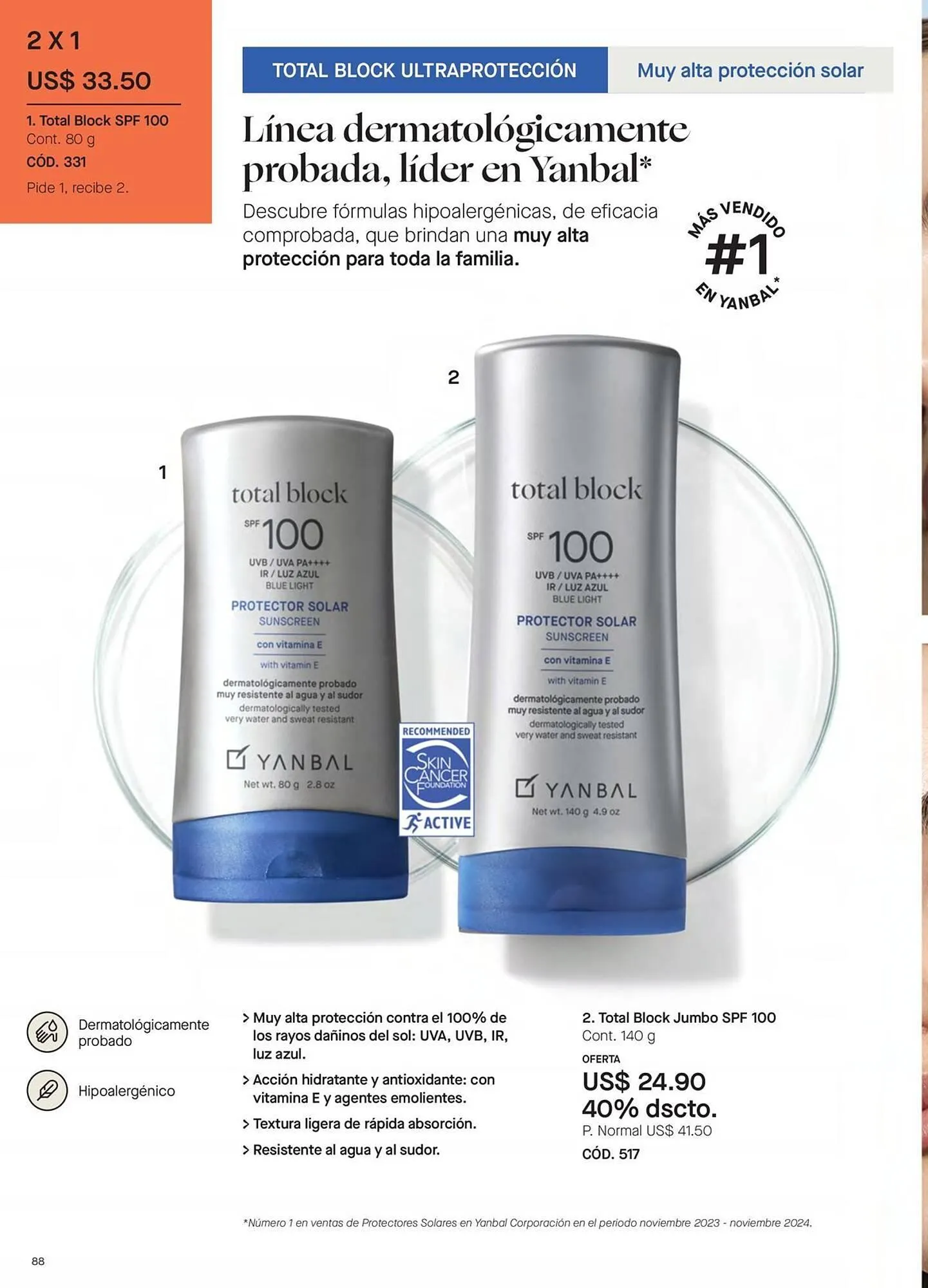 Catalogo de Catálogo Yanbal 3 de marzo al 31 de marzo 2025 - Pag 90